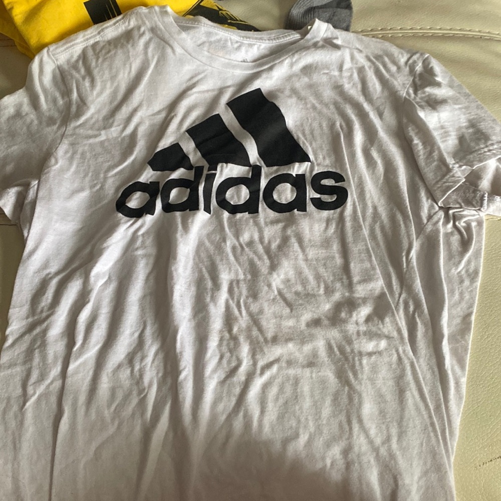 White adidas shirt
